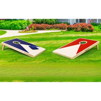 Solid Wood Cornhole Game Set – Premium Tailgate Boards with 8 Regulation Toss Bags