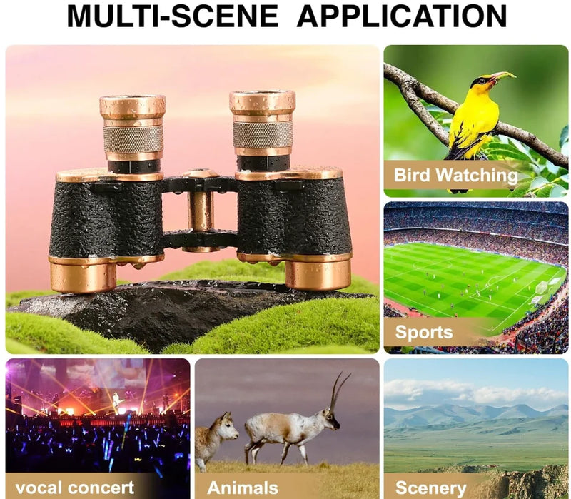 Load image into Gallery viewer, Full Metal HD 8x24 Binoculars Engineered for the Wild
