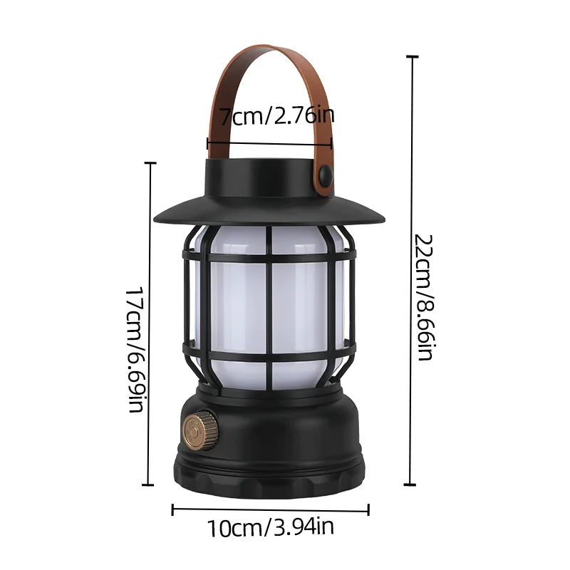 Load image into Gallery viewer, 2-in-1 Solar USB Camping Lantern | Ultra-Bright 360° LED Hanging Light | Portable Tent Hiking Lamp
