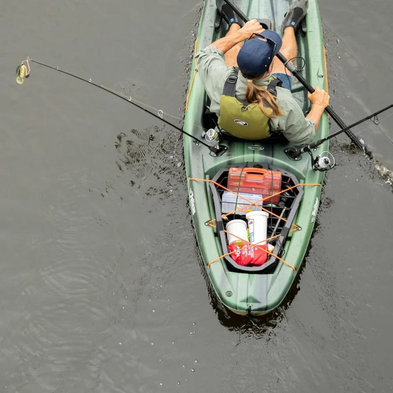 Load image into Gallery viewer, Sentinel Angler Plastic Fishing Kayak, Boats Pvc Boat Boating Kayaking Water Sports Entertainment, Sentinel 100X, Angler Kayak
