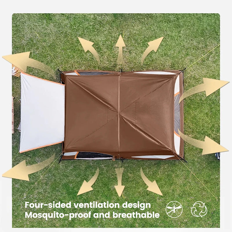 Load image into Gallery viewer, 2025 Upgraded 4-Season Family Camping Tent – Spacious, Waterproof Shelter for Outdoor Adventures
