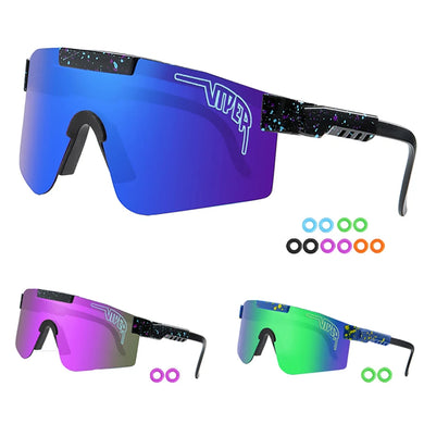 2024 PIT Viper UV400 Cycling Sunglasses – Bold Performance for Outdoor Adventure