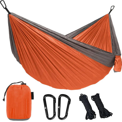 Lightweight Parachute Nylon Camping Hammock – Single-Person Outdoor Gear