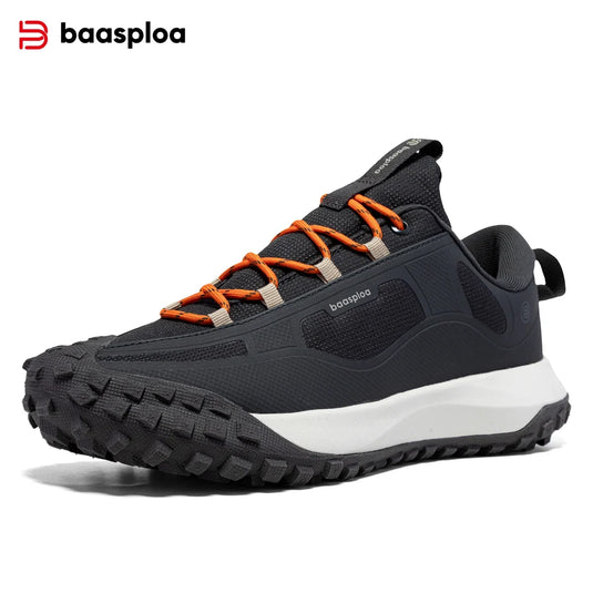 Baasploa Men’s Trail Running Shoes – Superior Grip & All-Terrain Comfort