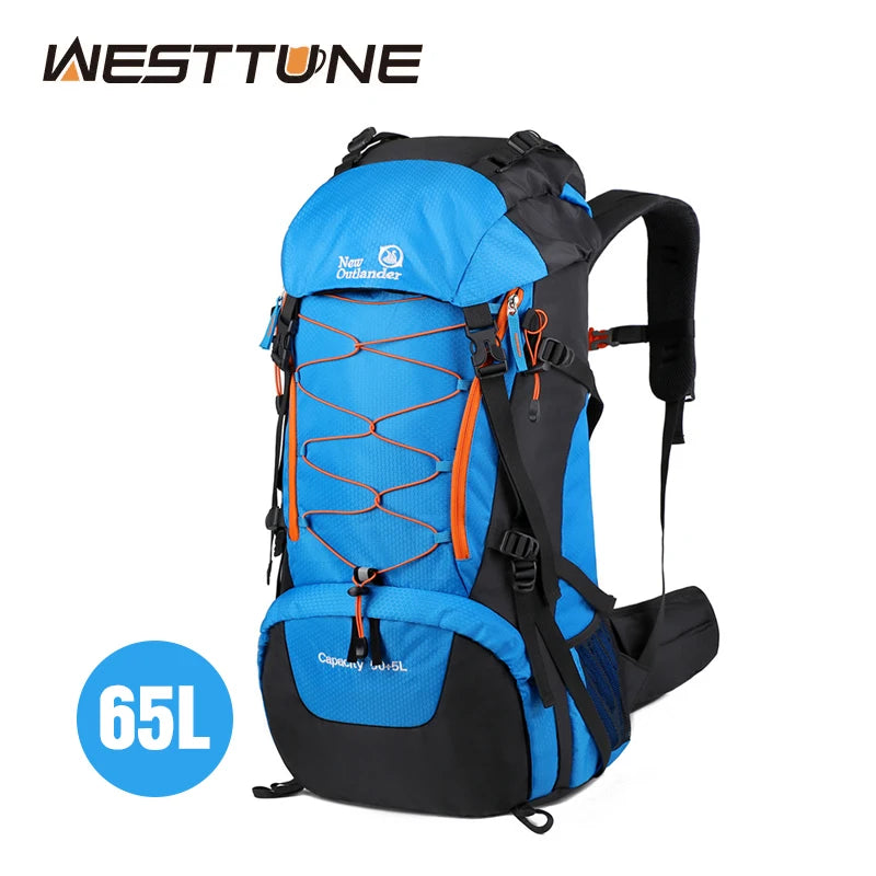 Load image into Gallery viewer, 65L Waterproof Climbing Backpack | Large Capacity Hiking Pack | Camping Trekking Travel Bag
