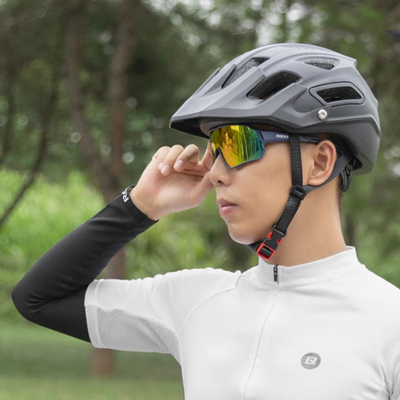 Load image into Gallery viewer, ROCKBROS Polarized Cycling Glasses – Photochromic UV400 Road &amp; MTB Sports Eyewear

