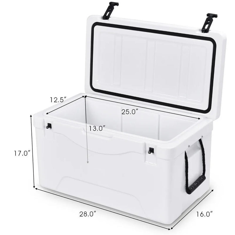 Load image into Gallery viewer, 60L High Quality rotomolded Plastic camping Cooler Box Cute Cooler Box Price Gear Box Cooler
