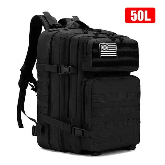 30L/50L Tactical Backpack | Military Hiking Hunting Rucksack | Trekking Sport Bag