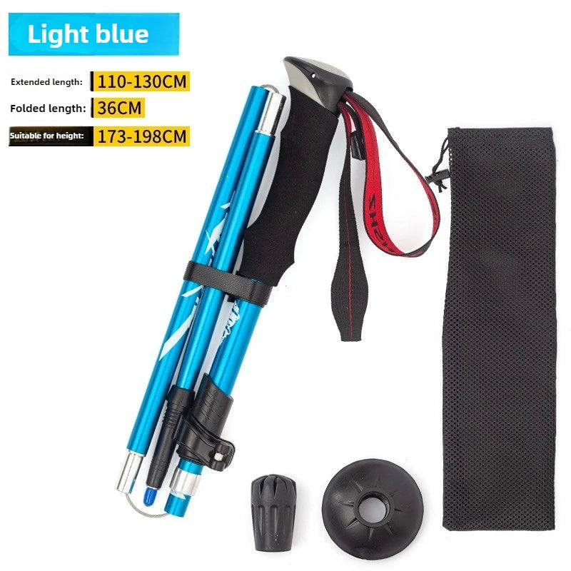 Load image into Gallery viewer, Foldable Hiking Sticks | Portable Trekking Pole for Camping &amp; Climbing
