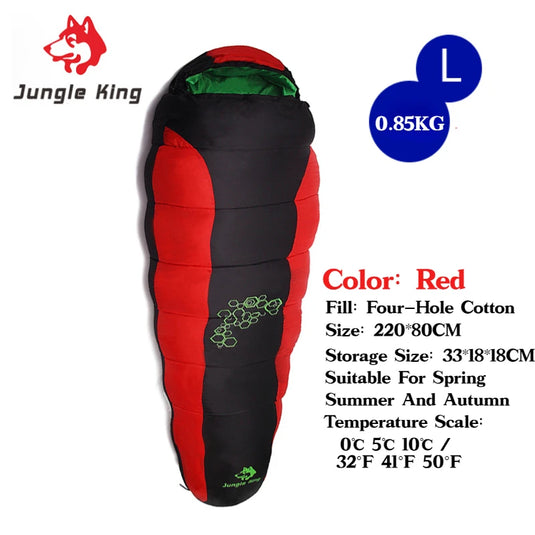 Lightweight Cotton Sleeping Bag | Waterproof 4-Season | Camping & Hiking