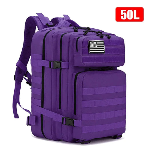 30L/50L Tactical Backpack | Military Hiking Hunting Rucksack | Trekking Sport Bag
