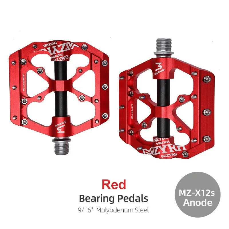 Load image into Gallery viewer, Ultralight 3-Bearing CNC Bicycle Pedals
