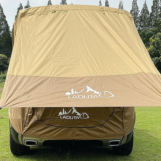 Portable Car Tailgate Awning Tent – Rooftop Canopy Sunshade for SUV, Hatchback, or Truck