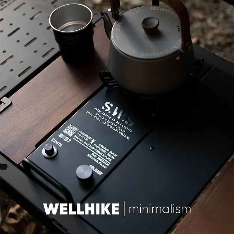 Load image into Gallery viewer, Portable Camping Stove | WELLHIKE IGT Folding Gas Stove with Isobutane Fuel Built-in Ignition
