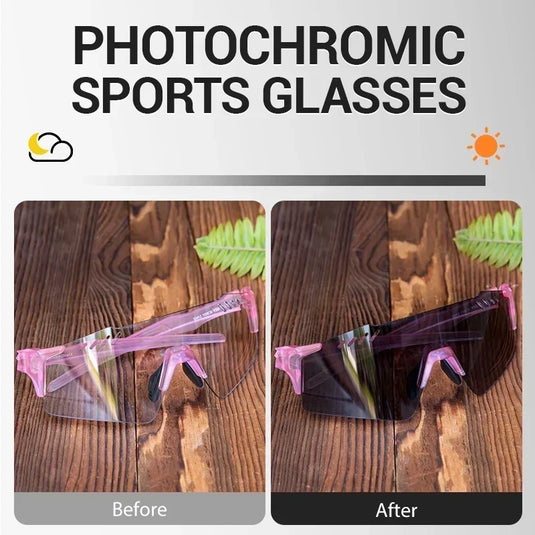 SCVCN Photochromic Cycling Sunglasses – Intelligent Vision for Every Adventure