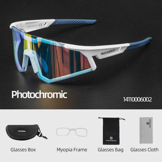 ROCKBROS Photochromic Cycling Glasses – Adaptive Vision, Pro-Level Comfort