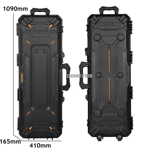 Tactical Hunting Protection Case Waterproof Shooting Tool Suitcase Tactical Gun Pistol Safety Storage Hard Shell Box