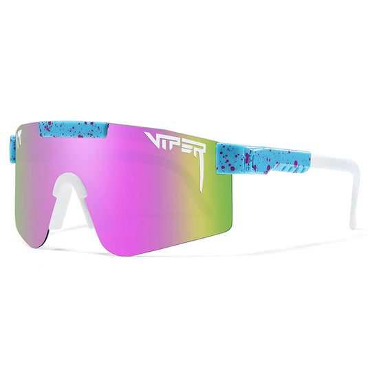 2024 PIT Viper UV400 Cycling Sunglasses – Bold Performance for Outdoor Adventure