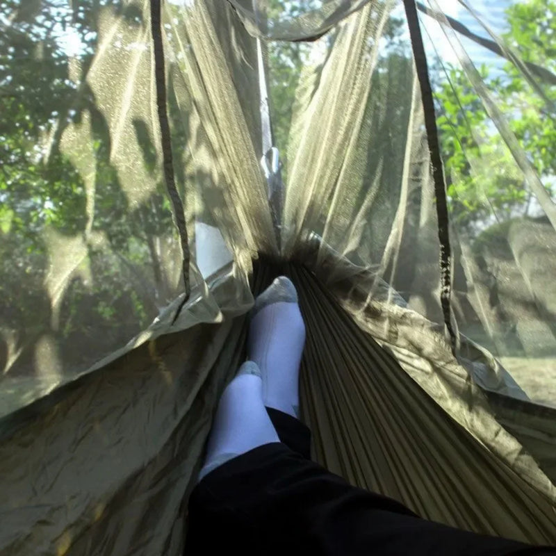 Load image into Gallery viewer, Double Camping Mosquito Net Hammock – Lightweight Comfort &amp; Insect Protection
