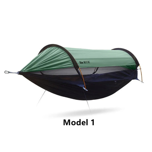 Traveler 2.0 Double Hammock with Mosquito Net & Sunshade – 270x140cm