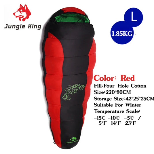 Lightweight Cotton Sleeping Bag | Waterproof 4-Season | Camping & Hiking