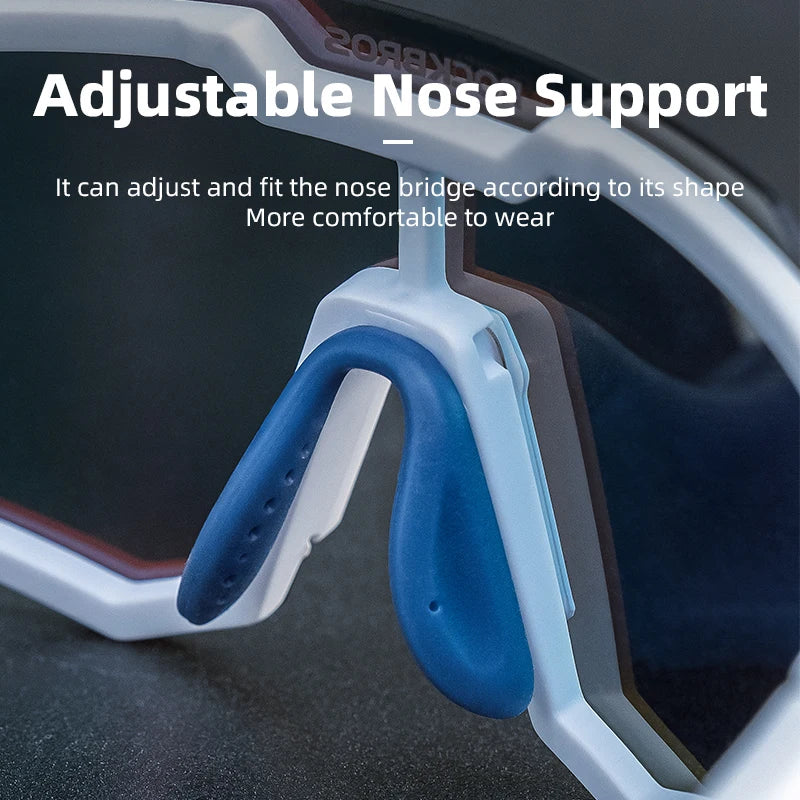 Load image into Gallery viewer, ROCKBROS Photochromic Cycling Glasses – Adaptive Vision, Pro-Level Comfort
