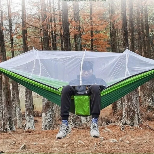 Double Camping Mosquito Net Hammock – Lightweight Comfort & Insect Protection