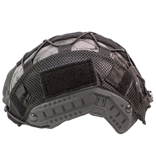 Tactical Helmet Cover for Fast Helmet Multi-Camo Helmets Cover Military Paintball Hunting Shooting Gear - Without Helmet