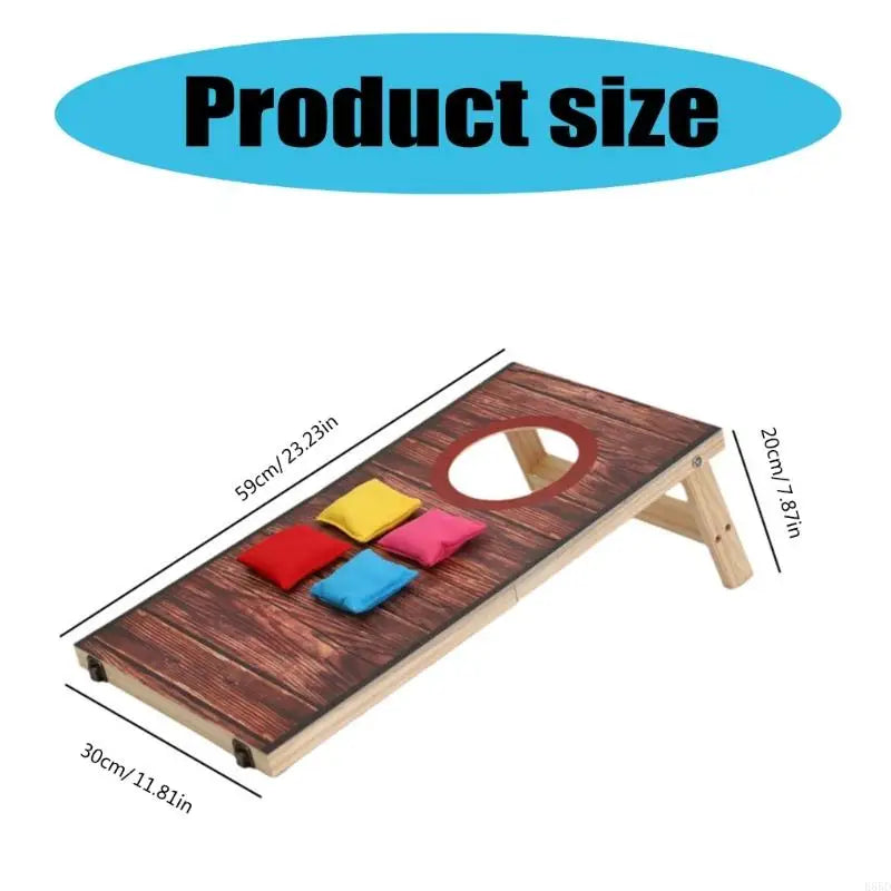 Load image into Gallery viewer, Outdoor Tossing Game Cornhole Board Set – Portable Fun for Backyard Gatherings
