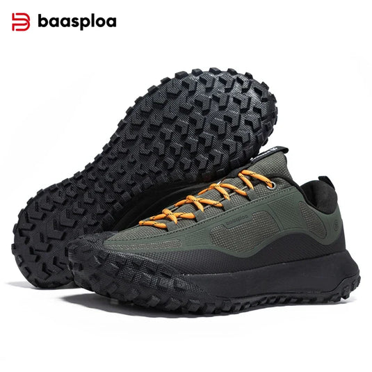 Baasploa Men’s Trail Running Shoes – Superior Grip & All-Terrain Comfort