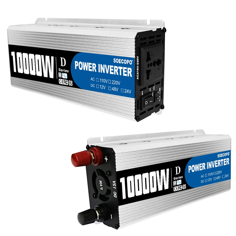 Load image into Gallery viewer, 10000W Solar System Complete Kit | 200W Panel 100A Controller Inverter | Off-Grid Home Camping Power
