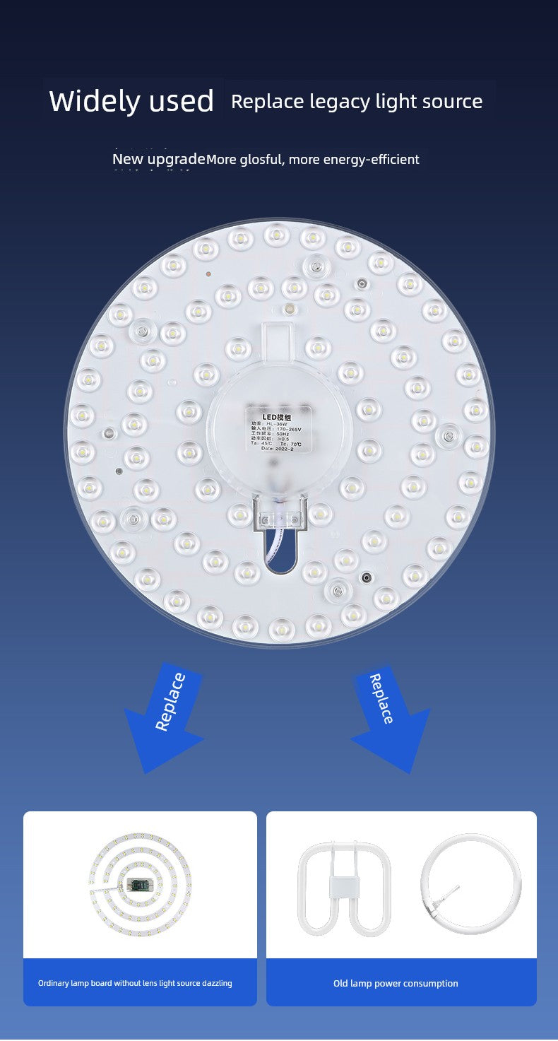 Load image into Gallery viewer, LED Replacement Refill Full Spectrum Remote Control Eye Protection Ceiling Lamp
