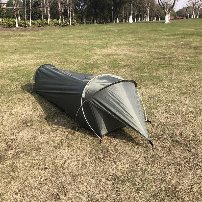 Load image into Gallery viewer, Ultralight 1-Person Waterproof Tunnel Tent – Compact Shelter for Solo Hiking, Camping &amp; Fishing

