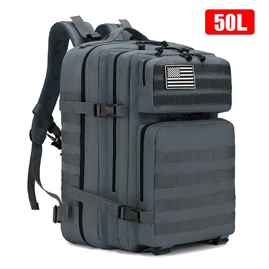 30L/50L Tactical Backpack | Military Hiking Hunting Rucksack | Trekking Sport Bag