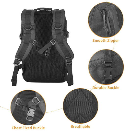 20L Molle Tactical Daypack | EDC Hiking & Climbing | Men & Women