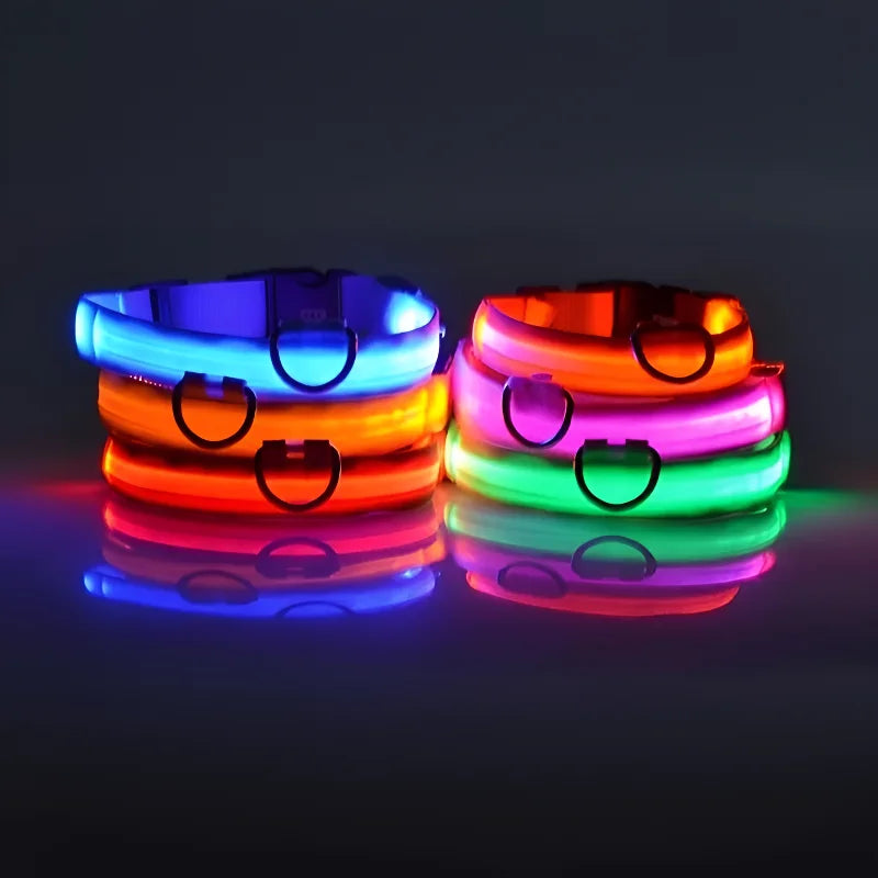 Load image into Gallery viewer, LED Dog Collar for Night Safety
