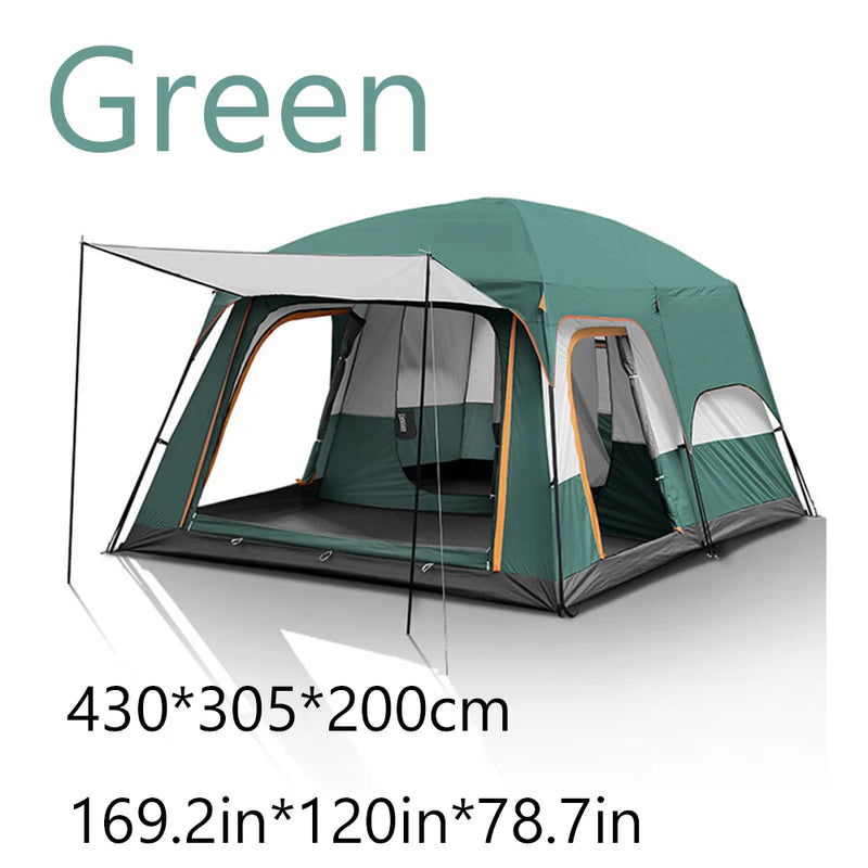 Load image into Gallery viewer, 2025 Upgraded 4-Season Family Camping Tent – Spacious, Waterproof Shelter for Outdoor Adventures
