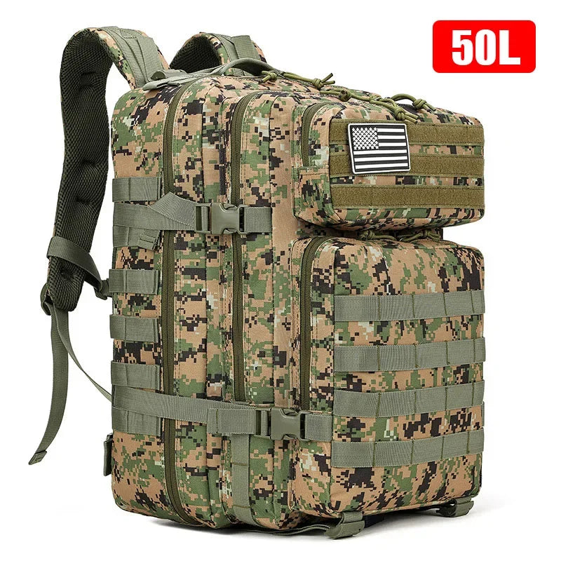 Load image into Gallery viewer, 30L/50L Tactical Backpack | Military Hiking Hunting Rucksack | Trekking Sport Bag

