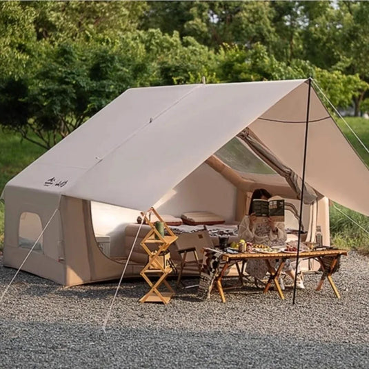 Automatic Inflatable Camping Tent – Waterproof, Sun-Protected Shelter for 3–6 People