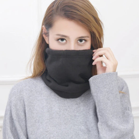 1PC Winter Neck Gaiter 3-in-1 | Thickened Fleece Windproof Double-Layer Warmth Outdoor Cap
