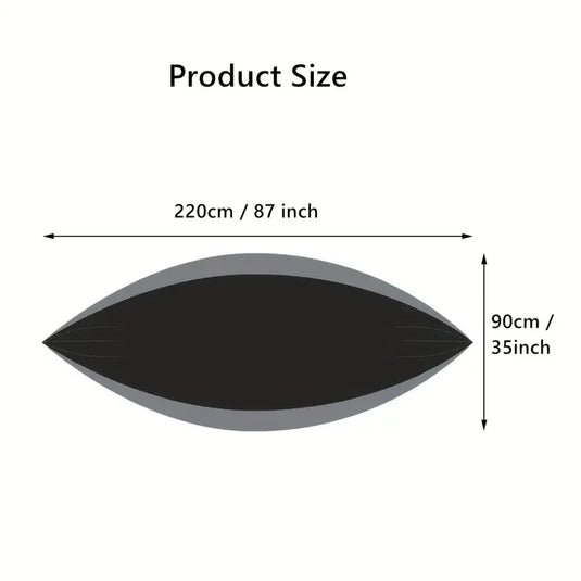 Lightweight Parachute Nylon Camping Hammock – Single-Person Outdoor Gear