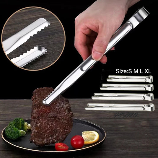 Grill Tongs, Food Clip, Ice Tong, Barbecue Clip, Meat Cooking Utensils, For BBQ Baking, Camping Supplies, Kitchen Accessories