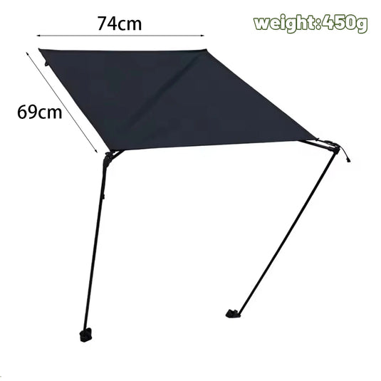 Ultralight Folding Camping Chair | Oxford Cloth Portable Beach Picnic Seat | Hiking Fishing Chair