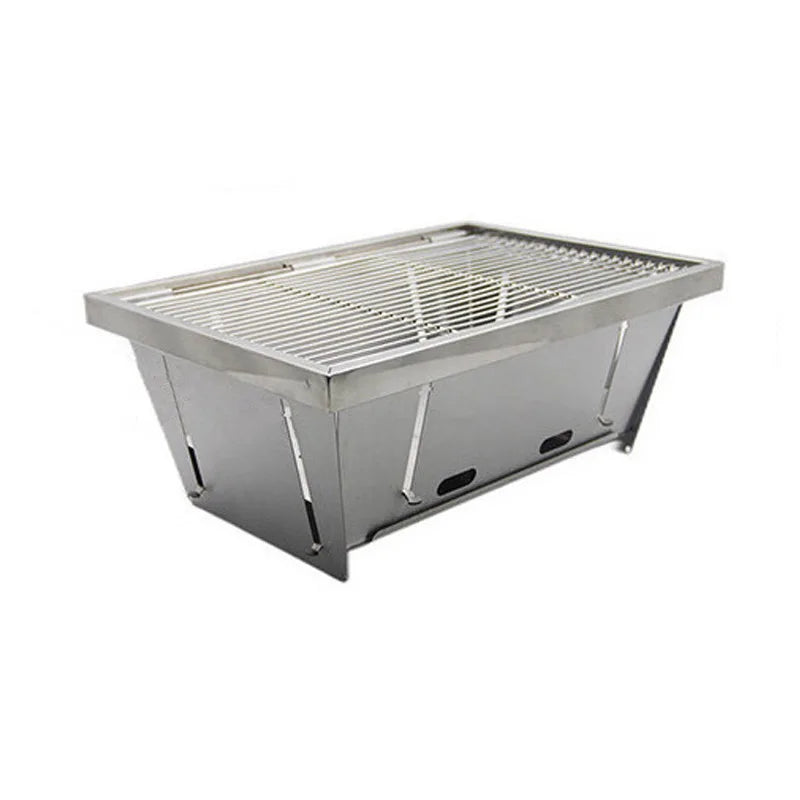 Load image into Gallery viewer, Lightweight IGT Camping Table | Folding Brazier BBQ Burner Table | Adjustable Leg Outdoor Desk
