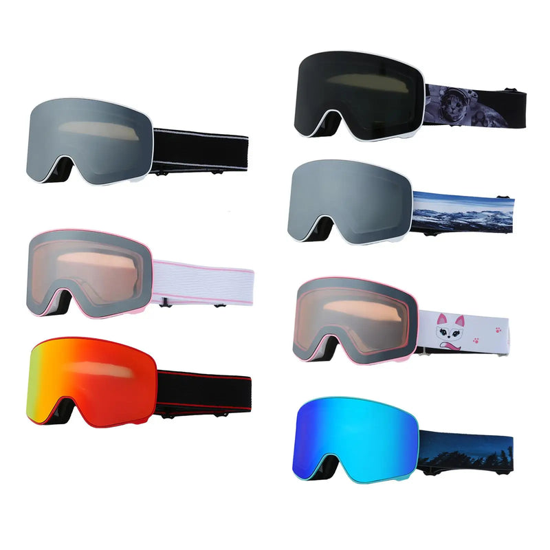 Load image into Gallery viewer, Ski Goggles with Adjustable Strap Winter Sports Snow Goggles for Men Women
