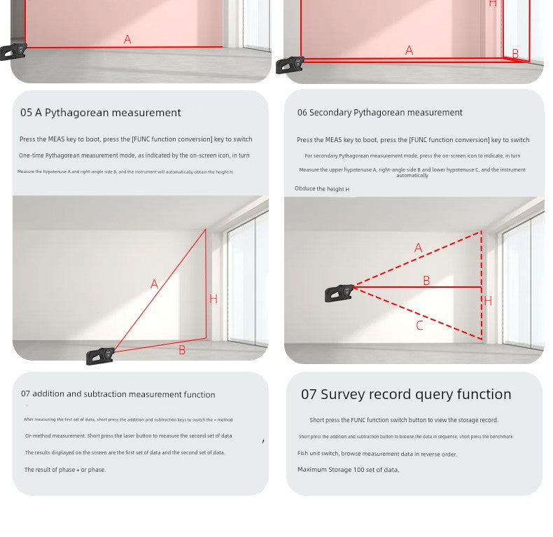 Load image into Gallery viewer, Wintape Laser Intelligence Digital Measuring Scale Digital Display
