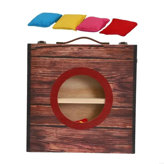 Outdoor Tossing Game Cornhole Board Set – Portable Fun for Backyard Gatherings