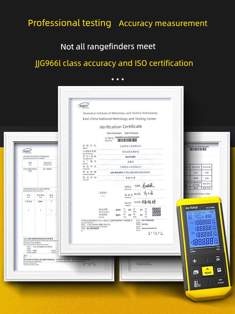 Load image into Gallery viewer, Deli Handheld Electronic Ruler Multi-Function Laser Rangefinder
