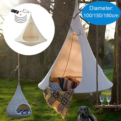 Waterproof Hanging Hammock Swing Chair – Outdoor Travel & Terrace Use