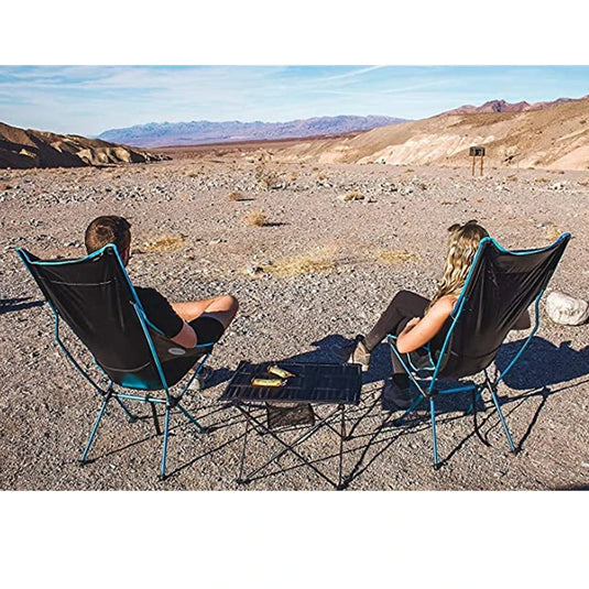 Ultralight Aluminum Folding Camping Table | Portable Compact Outdoor Desk with Carrying Bag